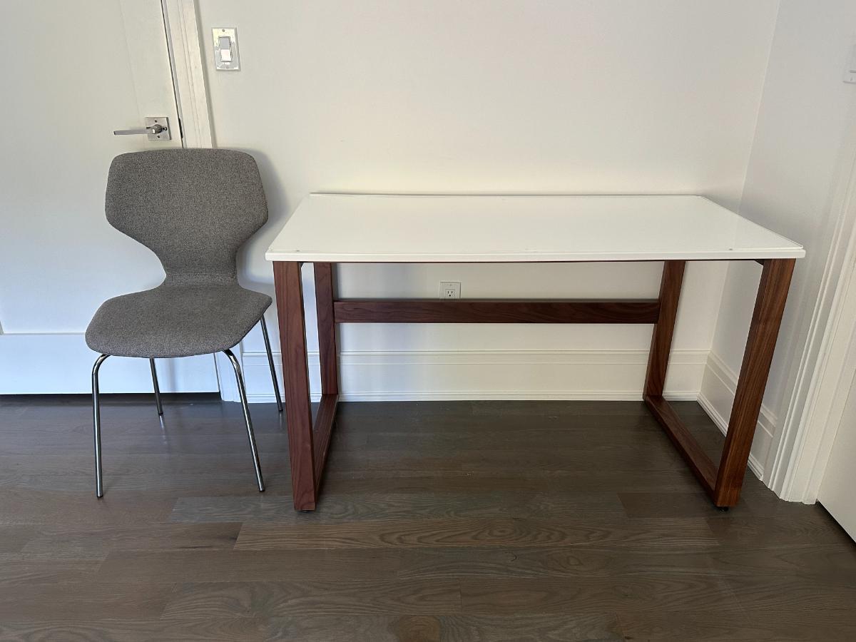Custom Desk with Room & Board Chair