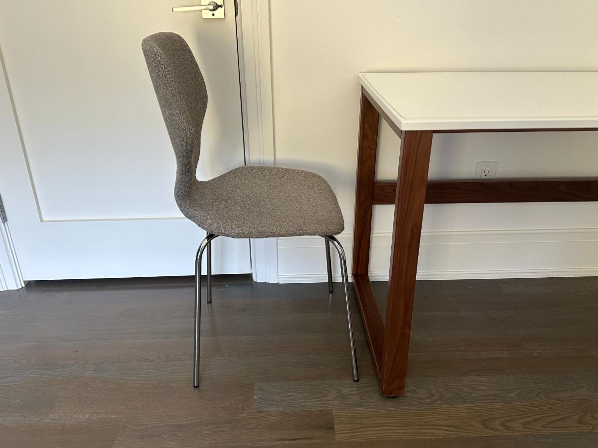 Custom Desk with Room & Board Chair