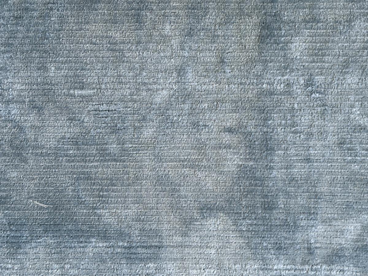 10 x 11 Custom Blue Silk & Viscose Area Rug