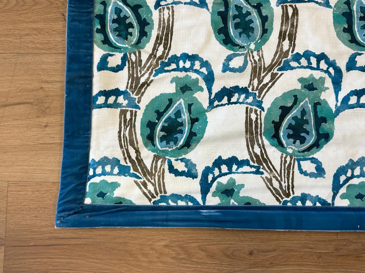 Malati Fabric by William Yeoward Roman Shade, 111in x 57in