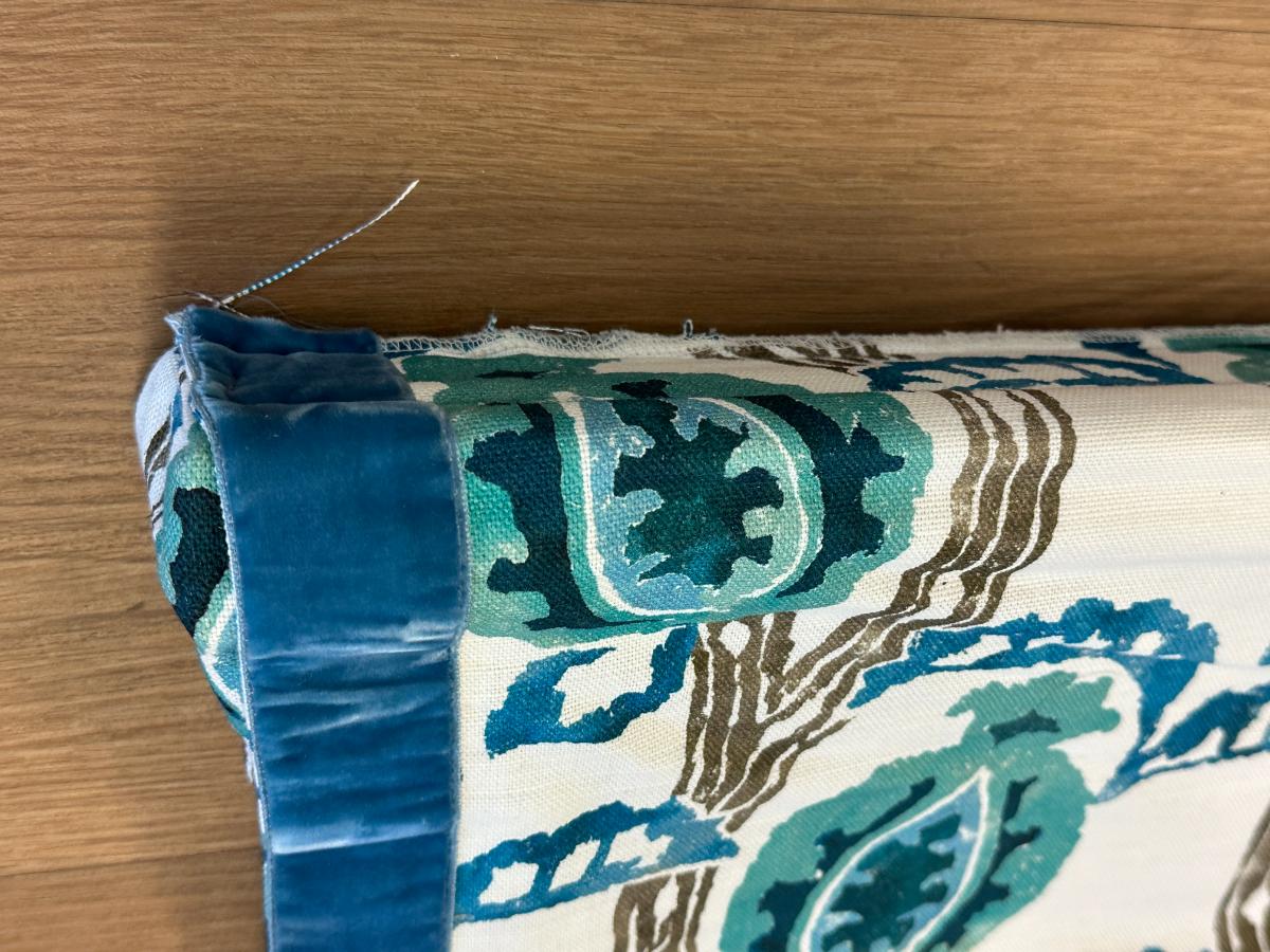 Malati Fabric by William Yeoward Roman Shade, 111in x 57in