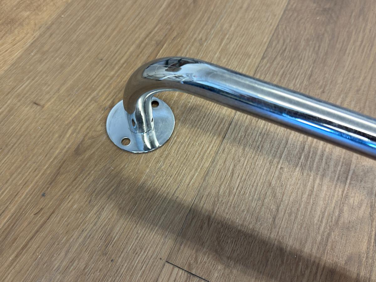 .75in French Return Curtain Rods, 45.25in Length, Set of 3