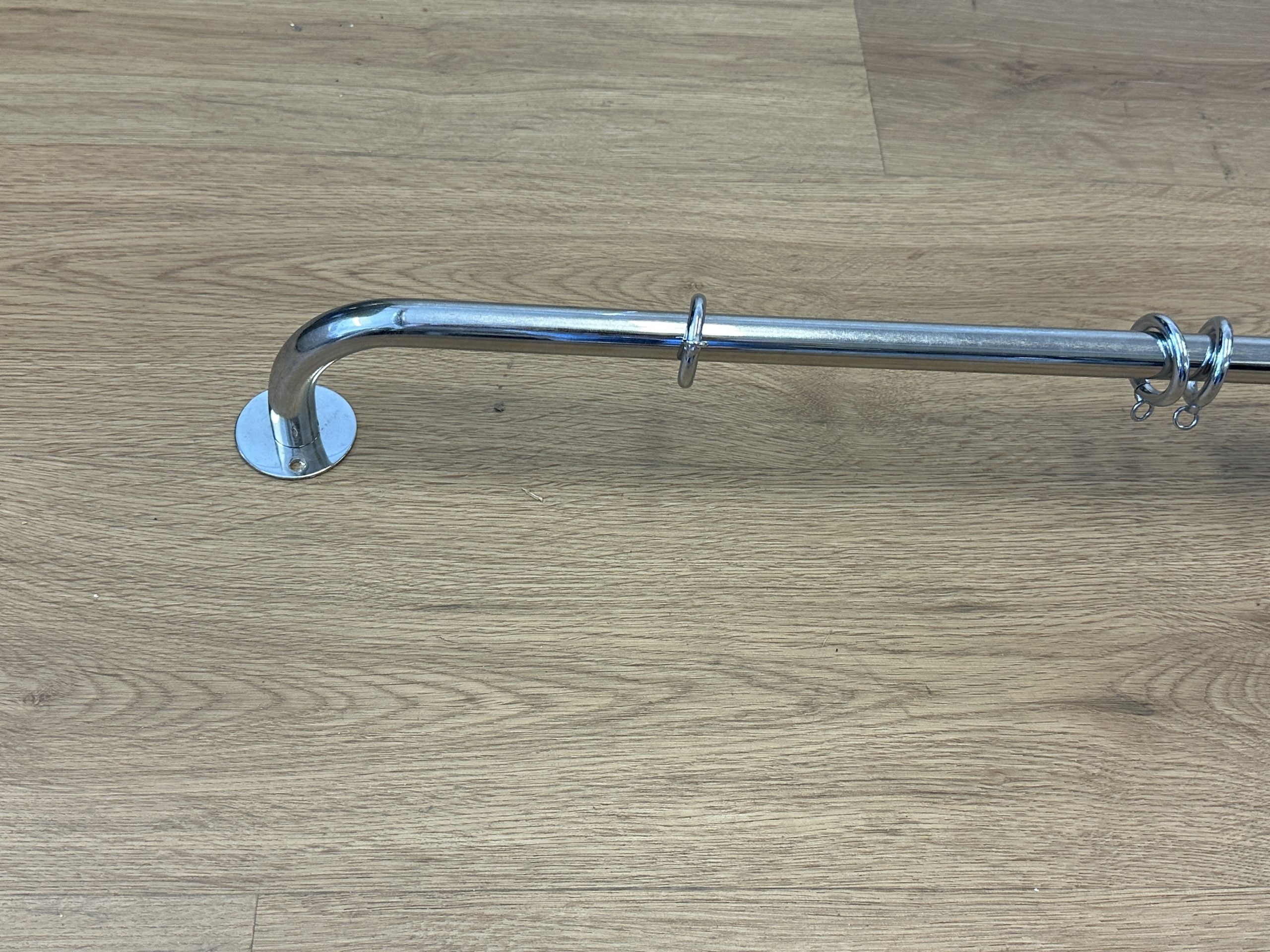 .75in French Return Curtain Rod, 129in Length