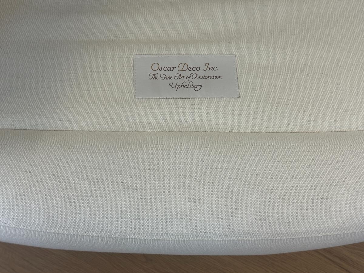 Jean Michel Frank Arm Chairs, Pair