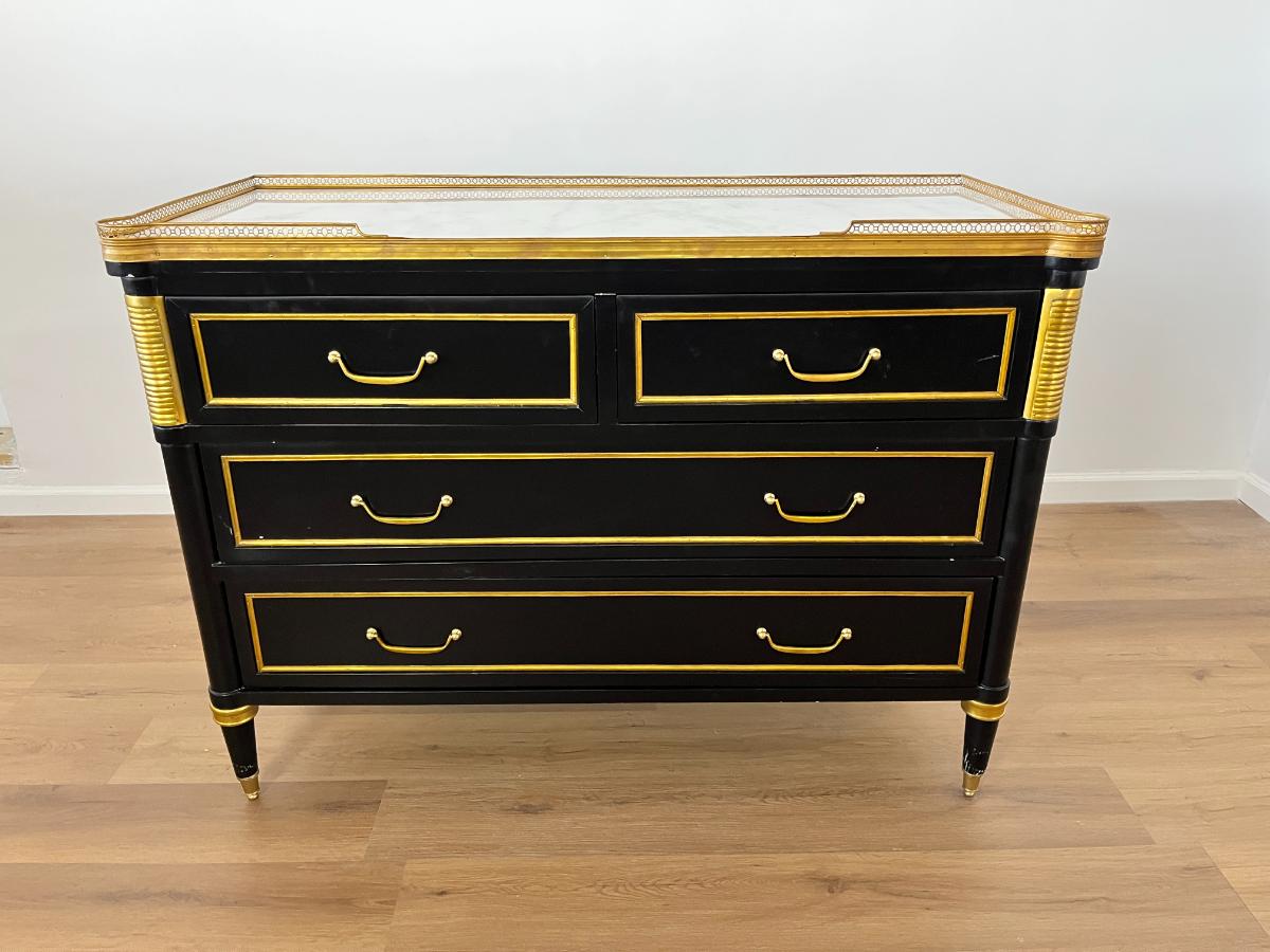 Maison Jansen Style Hollywood Regency Chest, 1 of 2