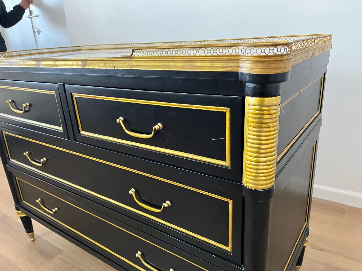 Maison Jansen Style Hollywood Regency Chest, 1 of 2