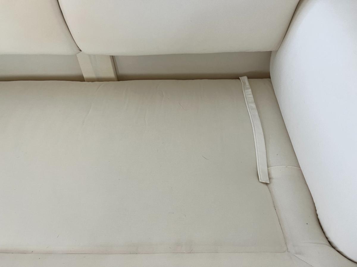 George Smith Standard Arm Single Cushion Sofa, Muslin