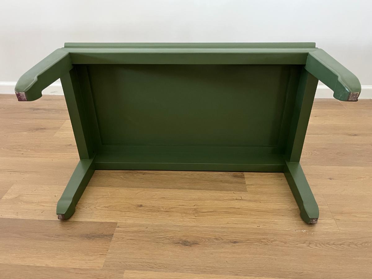 Green Painted Ming Style Cocktail Table
