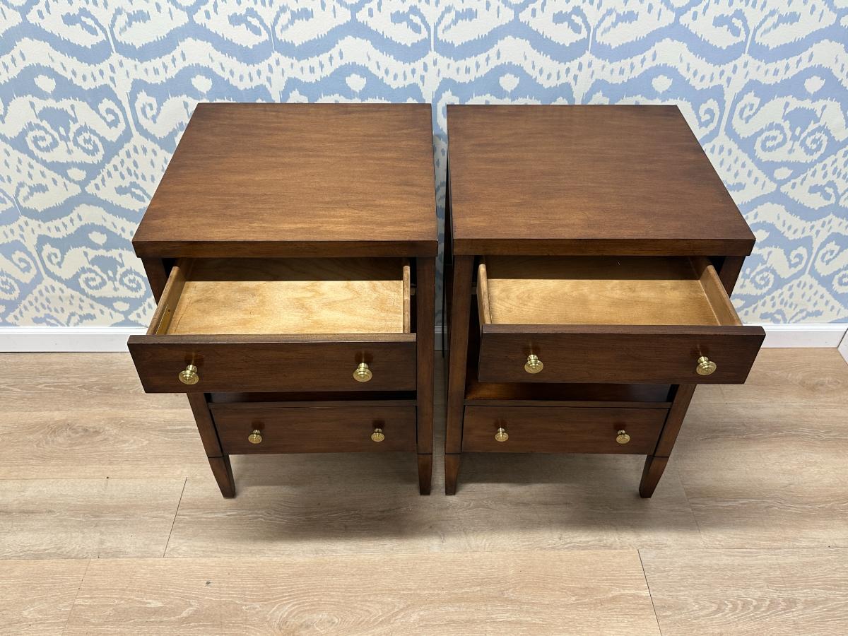 Chaddock Bedside Tables, Pair