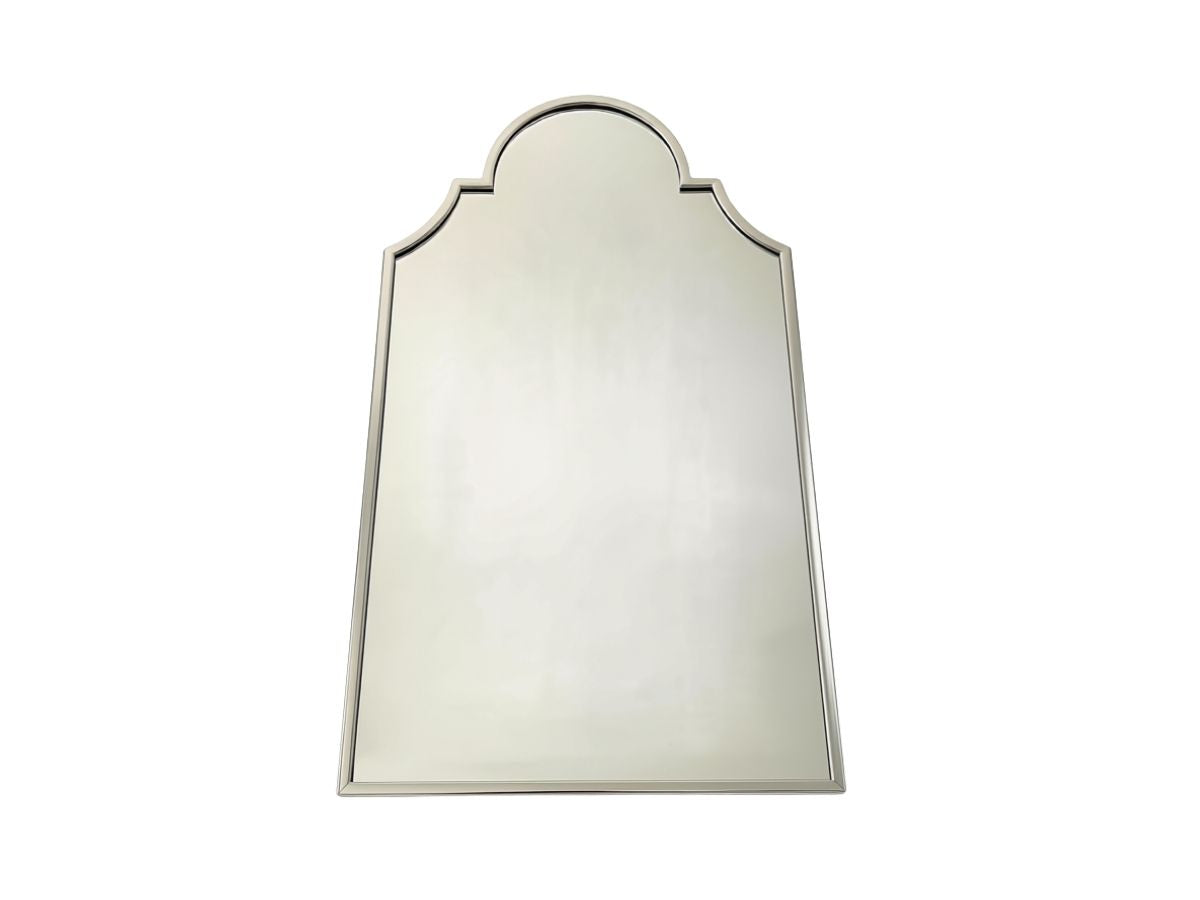 Arched Top Silver Mirror
