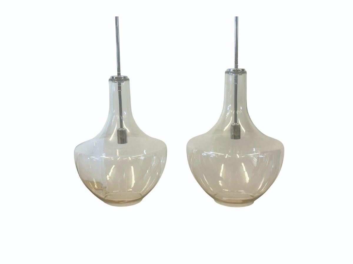 Kichler Everly Single Light 14″ Wide Pendants, Pair
