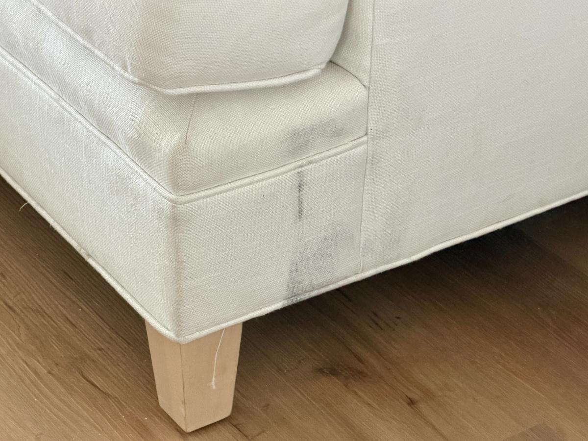 Maiden Home Carmine Sectional in Oyster Linen