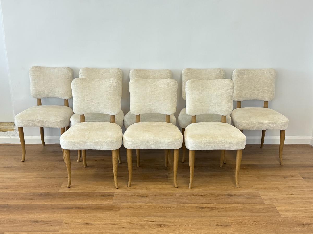 Custom Dining Chairs, Set of 8