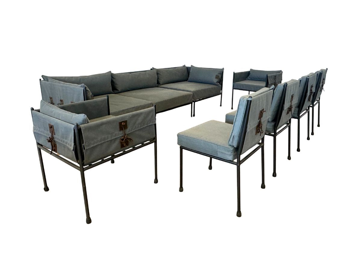 Casamidy Altamura Outdoor Dining Chairs and Sofa