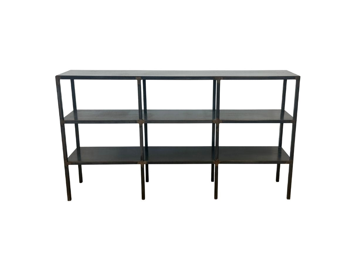 Industrial Metal Bookshelf