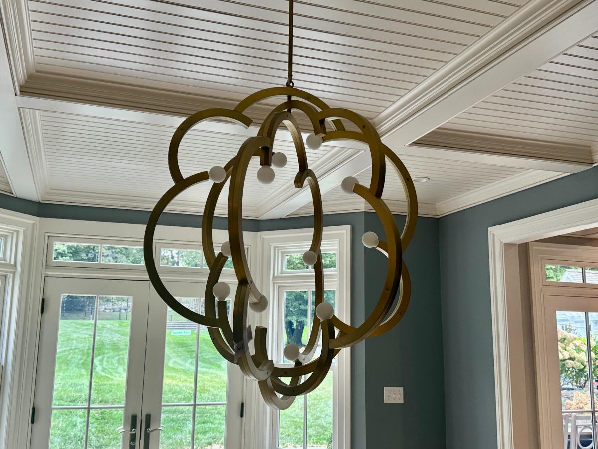 Roll and Hill Blow Chandelier by Lindsey Adelman