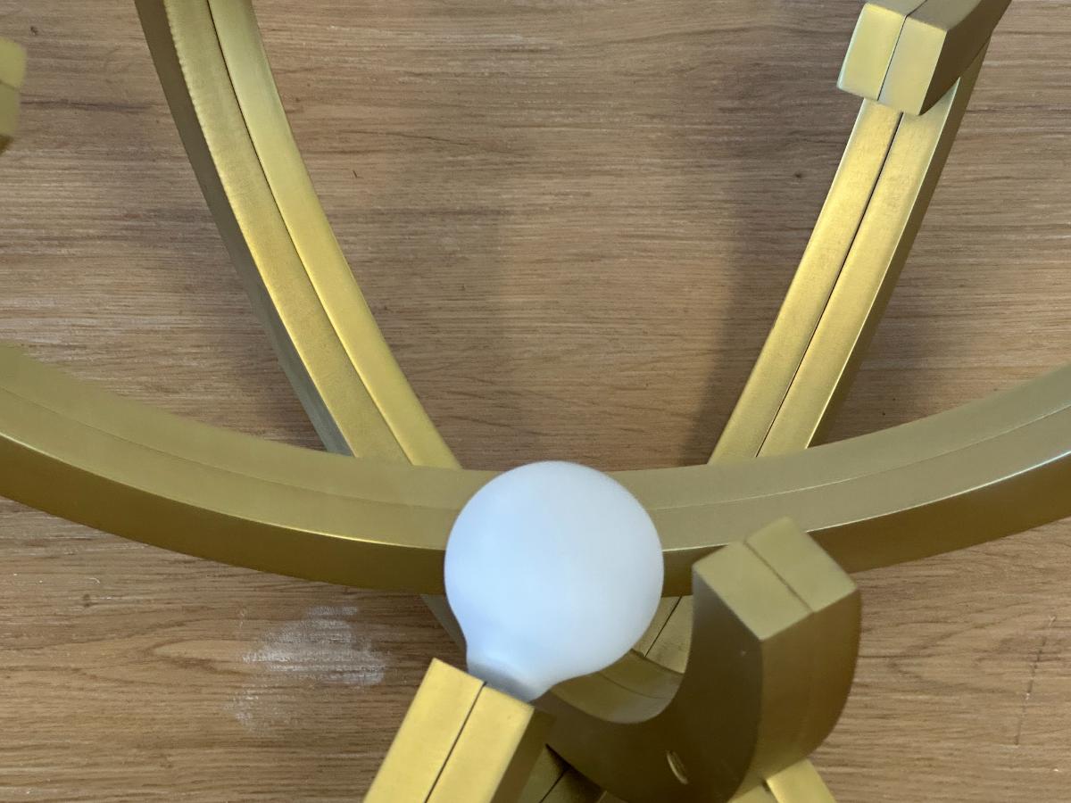 Roll and Hill Blow Chandelier by Lindsey Adelman