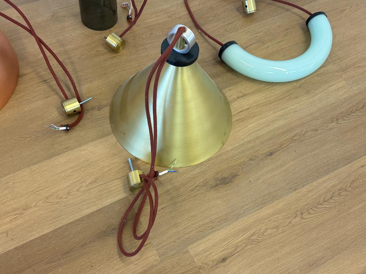 Roll and Hill "Shape Up" 5-Piece Chandelier by Ladies & Gentlemen Studio