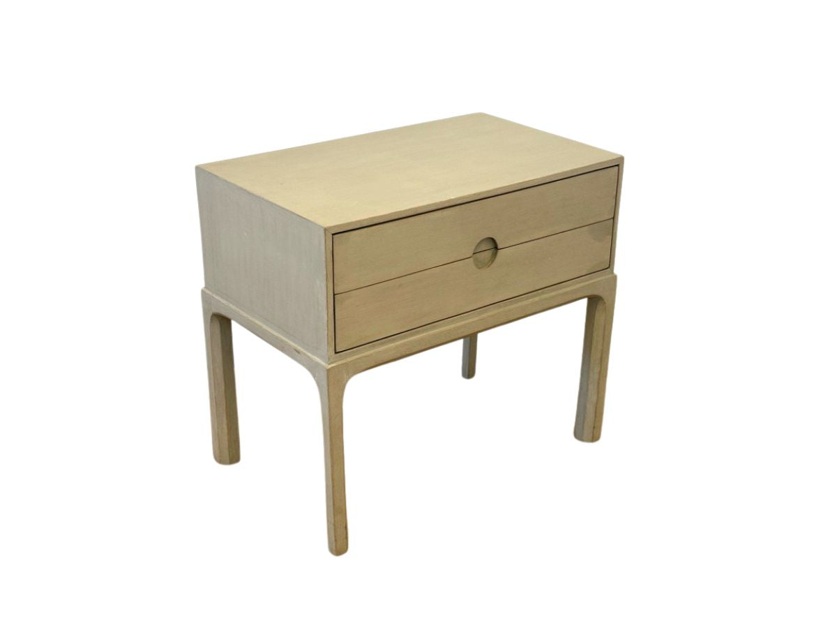 Two Drawer Bedside Table