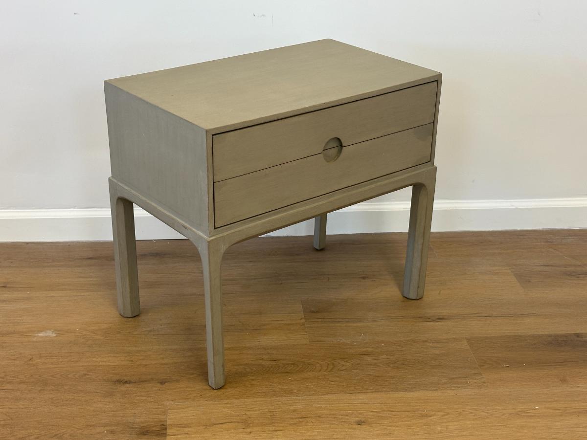 Two Drawer Bedside Table