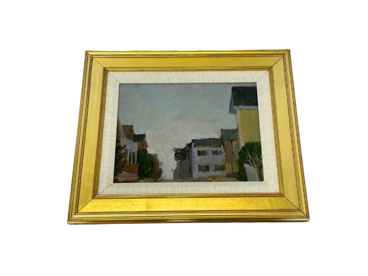 Oil on Board Painting, Signed Lower Left