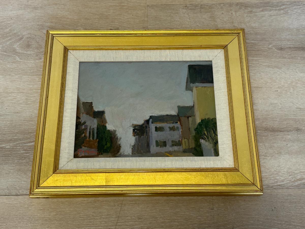 Oil on Board Painting, Signed Lower Left