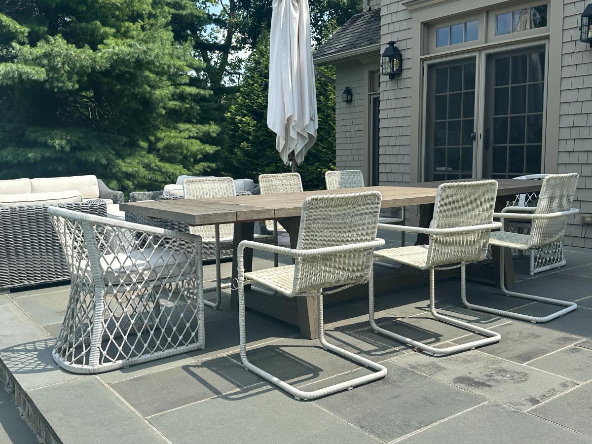 Serena & Lily Catalina and Capistrano Dining Chairs, Set of 8
