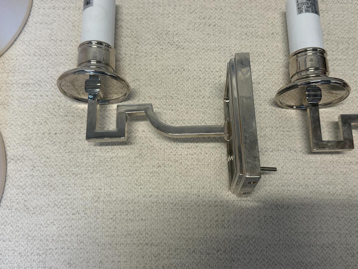 Visual Comfort Dean Sconces, Pair