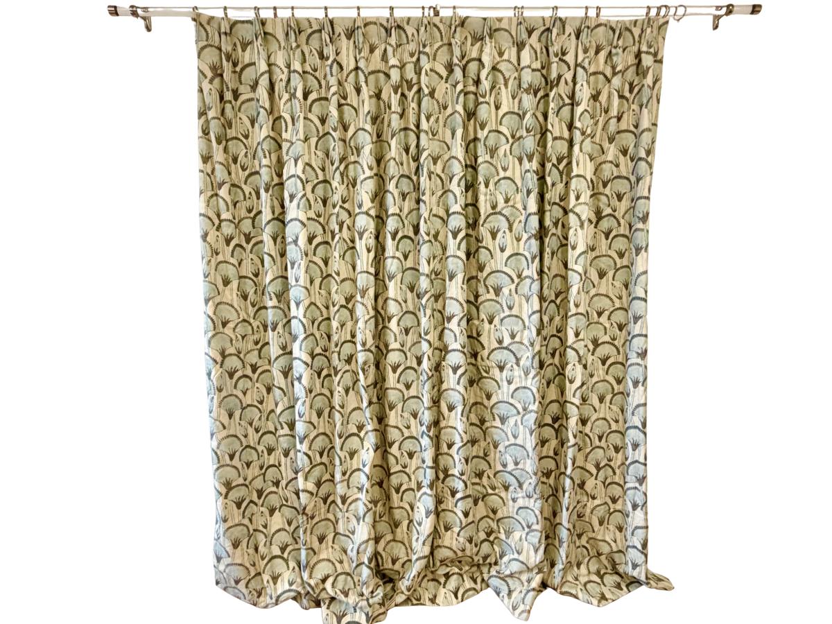 Papyrus by Katie Leede Panels in Amulet Colorway, Set of 2 Panels