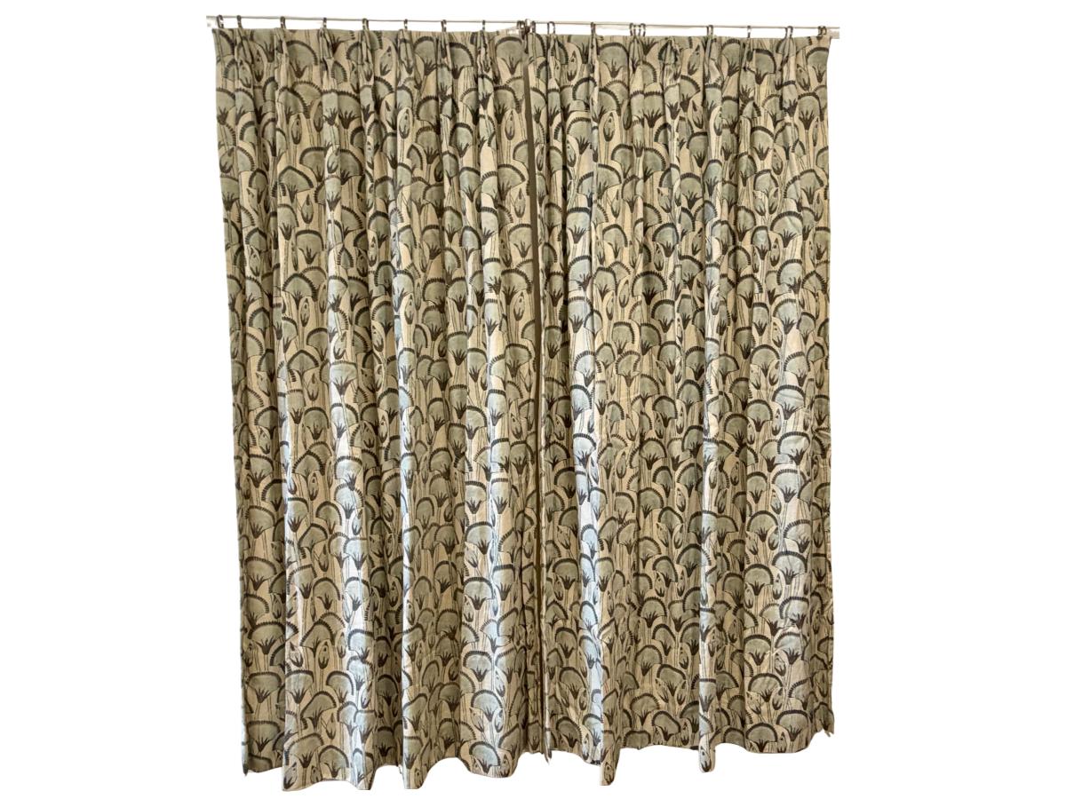 Papyrus by Katie Leede Panels in Amulet Colorway, Set of 4 Panels