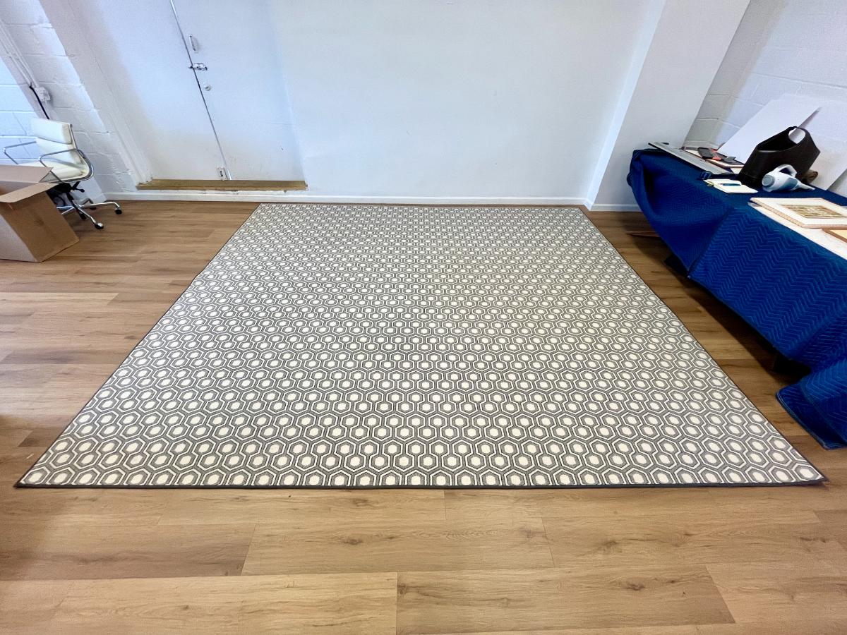 10’6 x 12 Stark Carpet Geometric Wool Area Rug