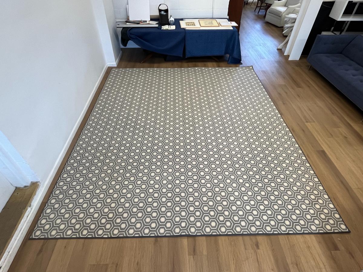 10’6 x 12 Stark Carpet Geometric Wool Area Rug