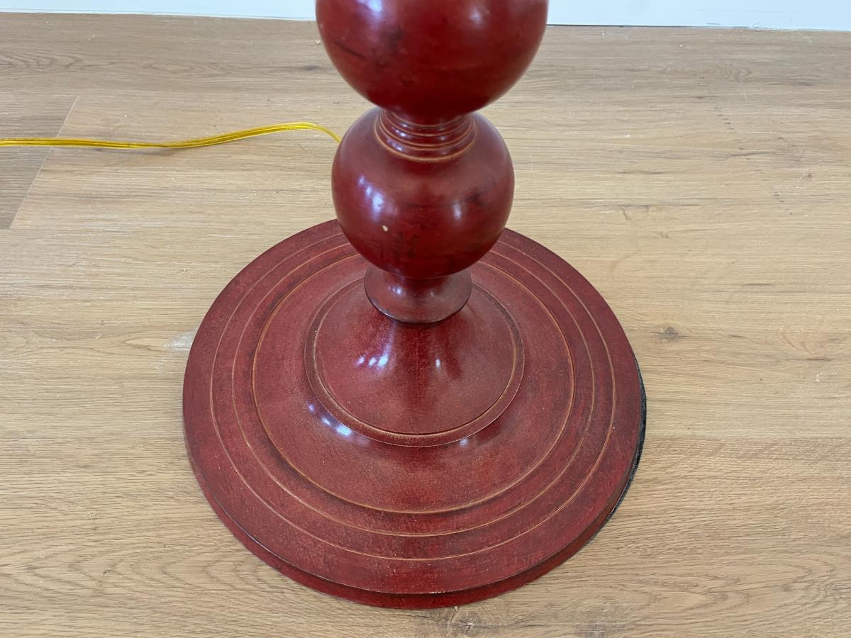 Bradburn Gallery Home Red Stacked Ball Floor Lamp