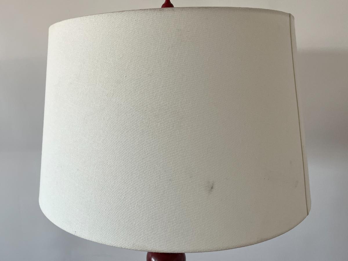 Bradburn Gallery Home Red Stacked Ball Floor Lamp