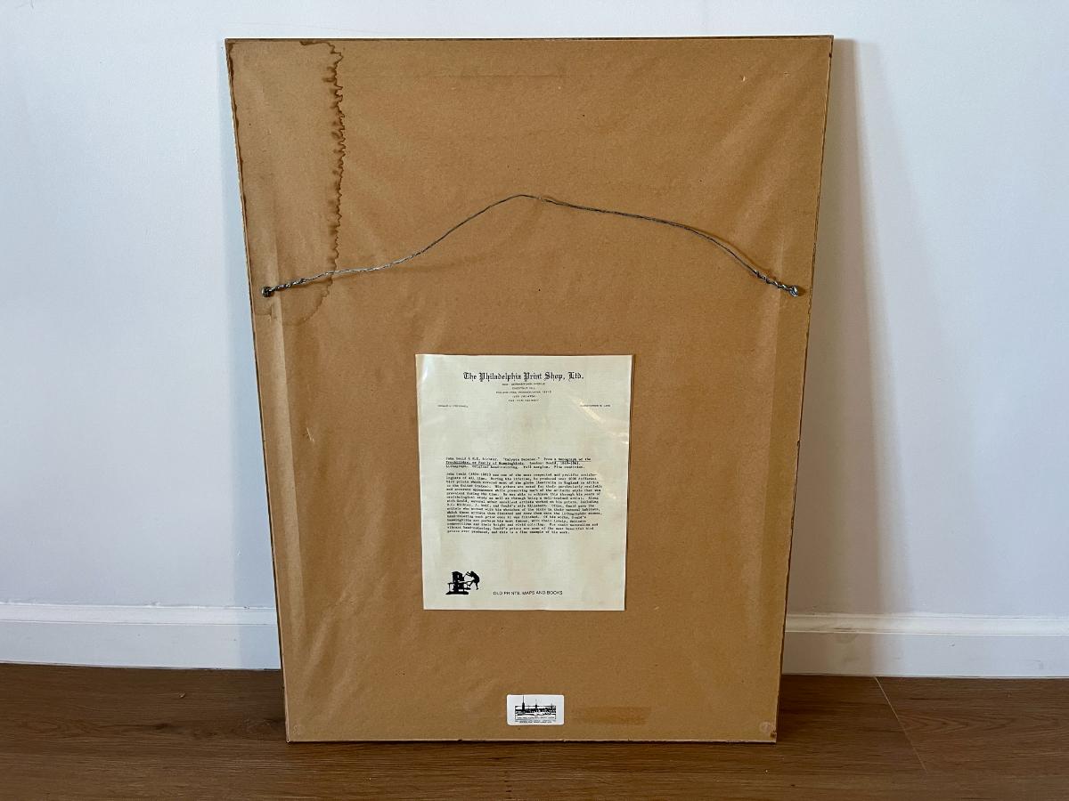 John Gould & H.C. Richter Original Hand-Colored Lithograph, Family of Hummingbirds