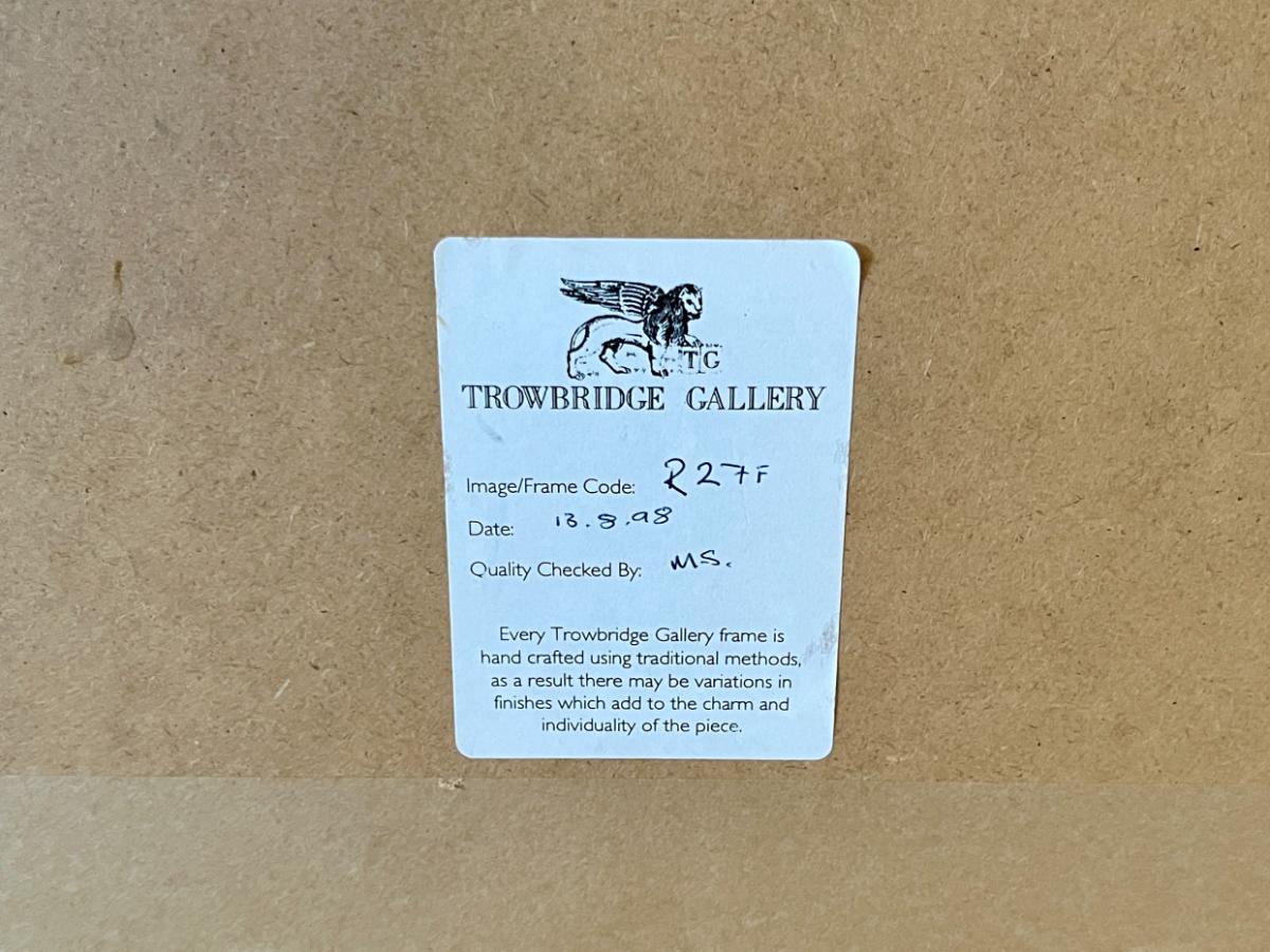 Trowbridge Gallery Framed Botanical Print after Pierre Joseph Redoute