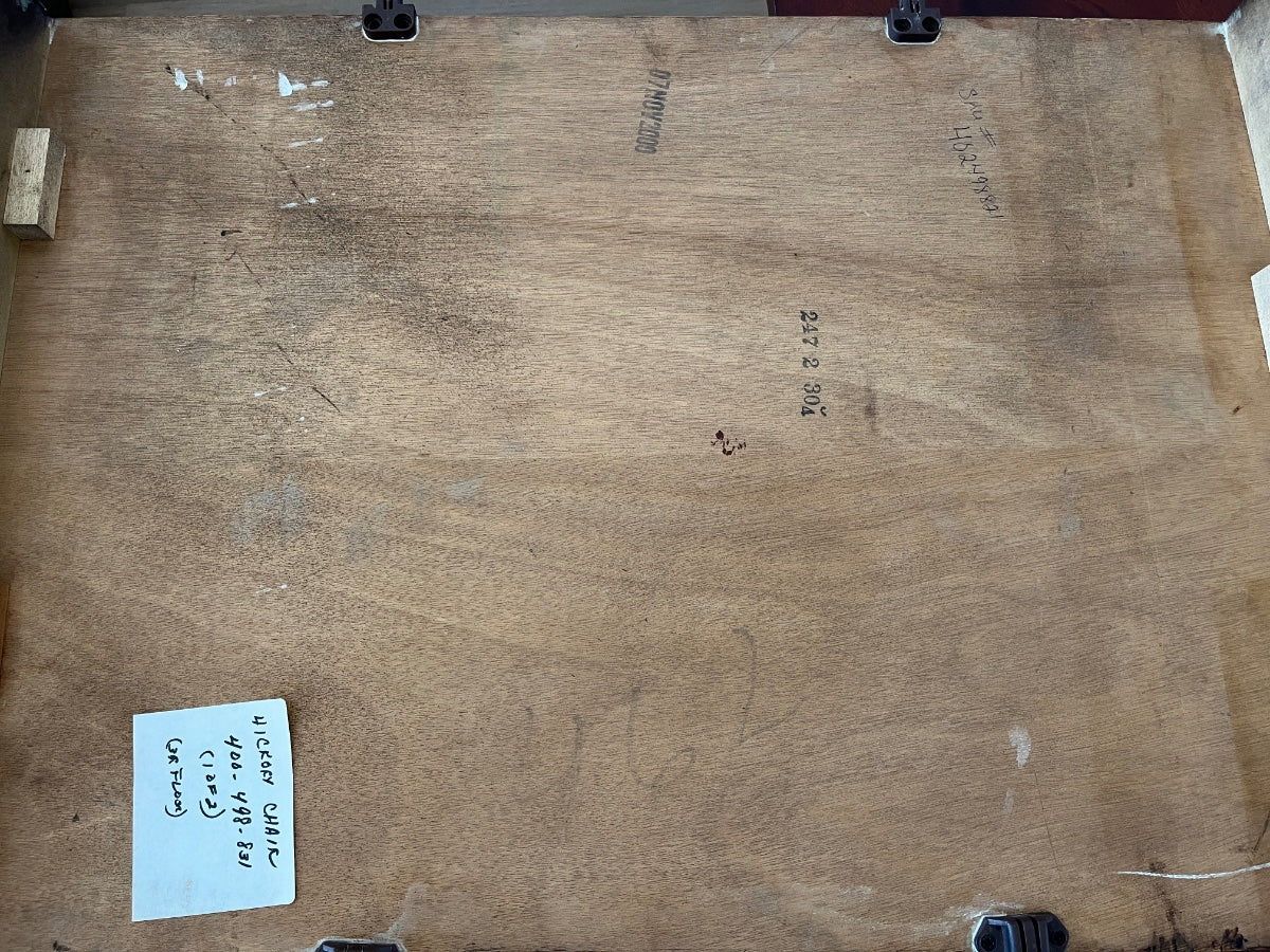 Hickory Chair Double Pedestal Mahogany Dining Table