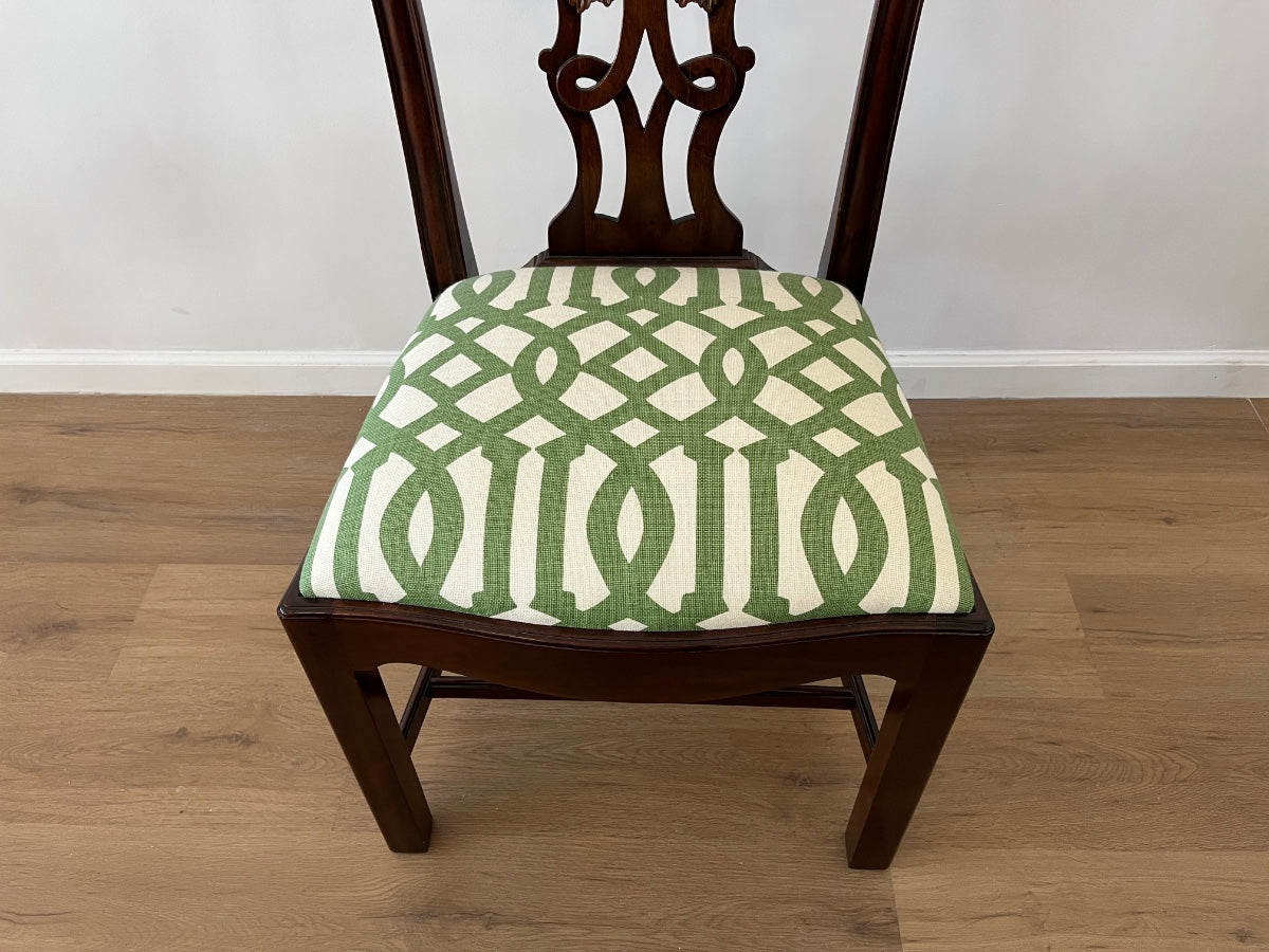 Chippendale Style Mahogany Dining Chairs, Set of 6