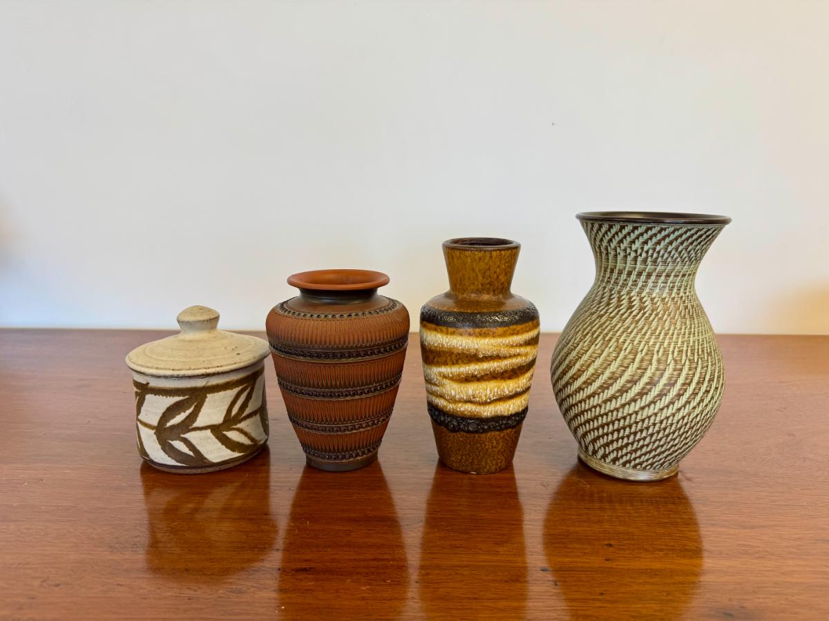 Studio Pottery Vessels, Collection of 4