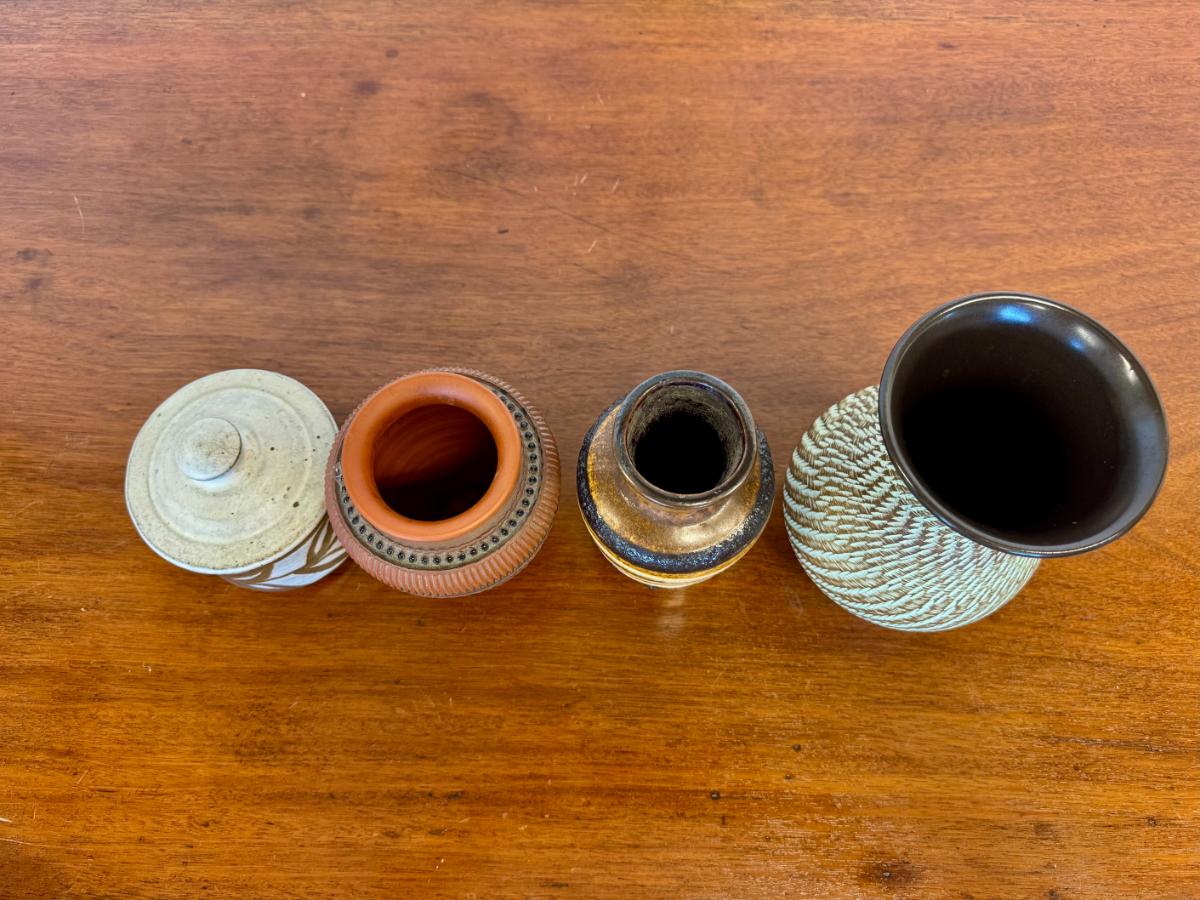 Studio Pottery Vessels, Collection of 4
