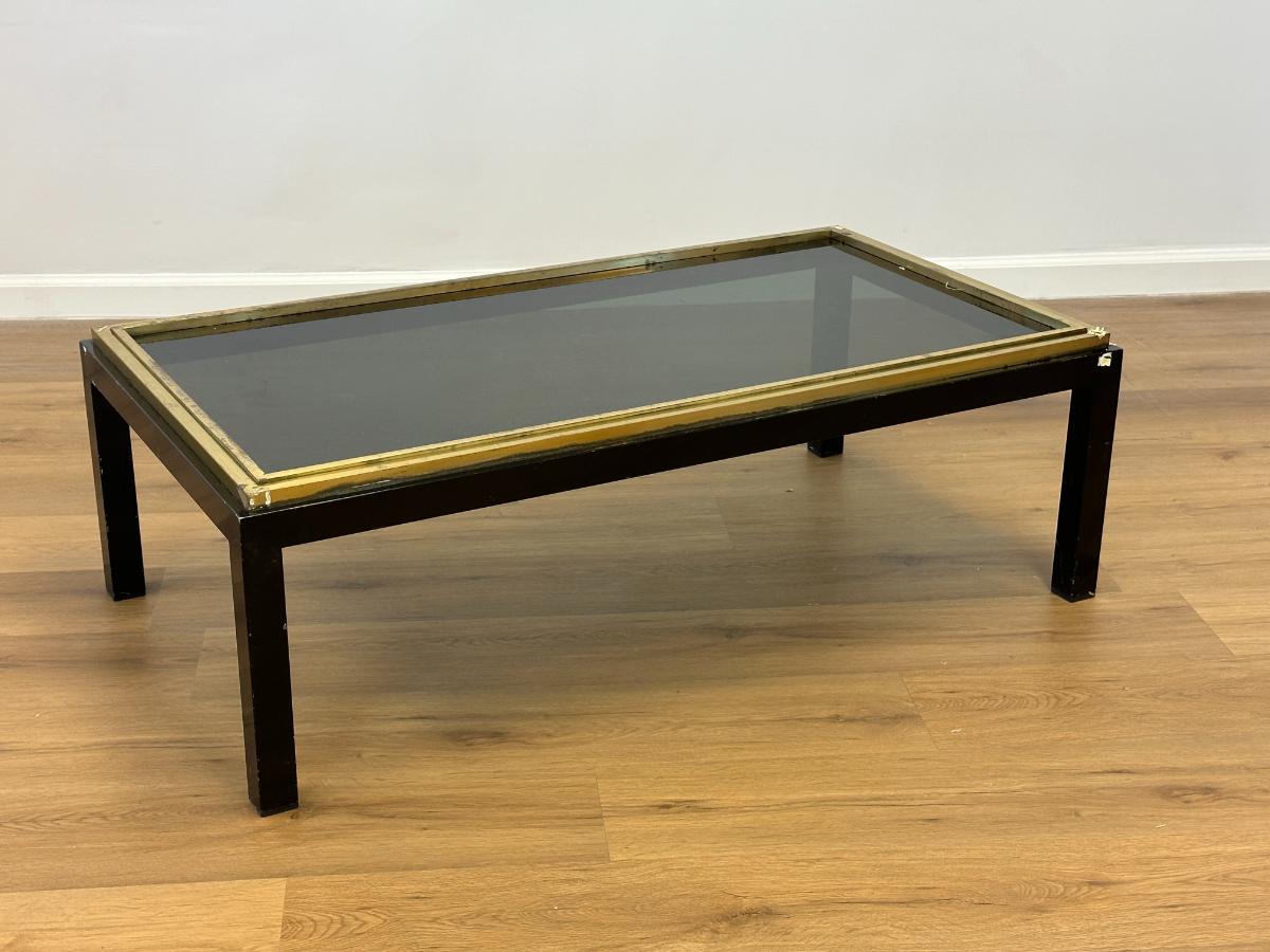 Vintage Mid-Century Modern Hollywood Regency Style Coffee Table