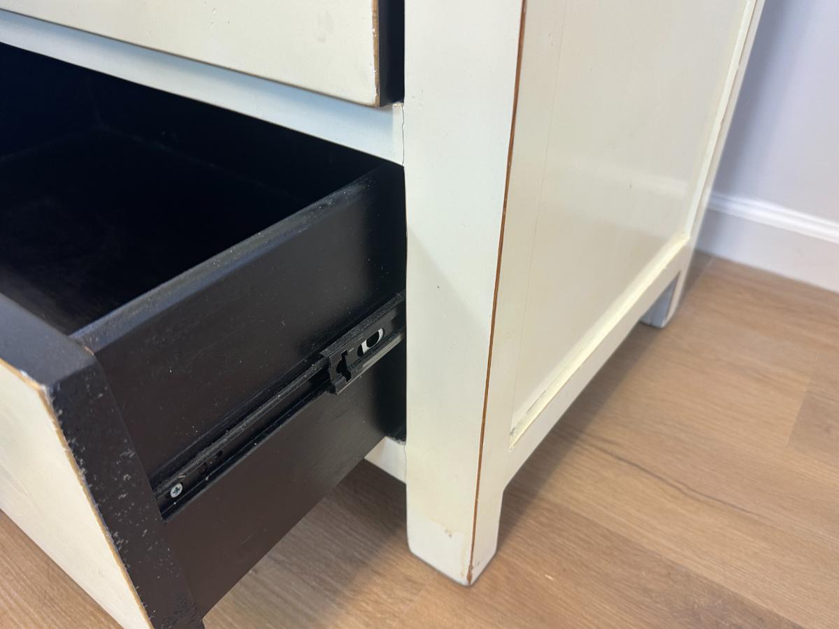 Asian Inspired Painted Six Drawer Dresser