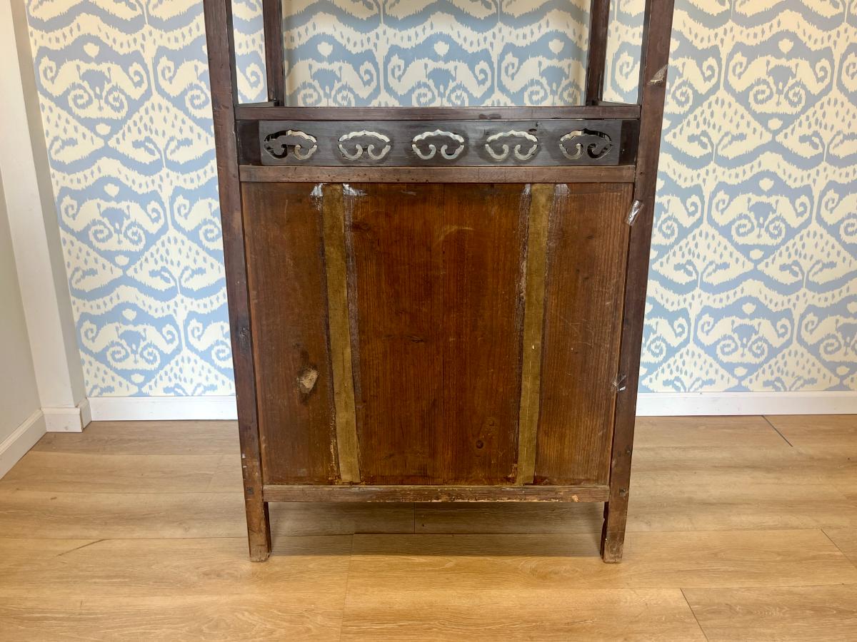 18th Century Nanmu Display Cabinet