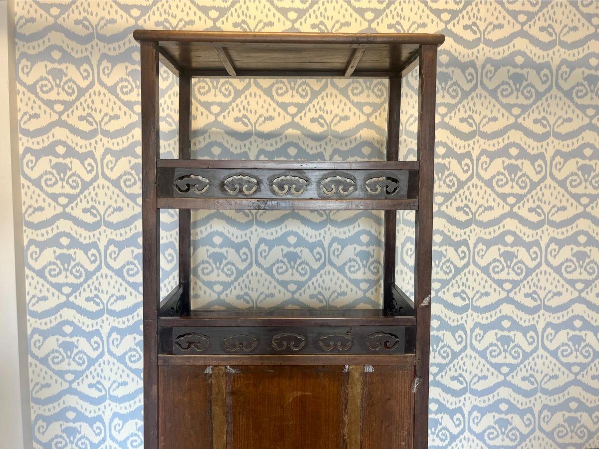 18th Century Nanmu Display Cabinet