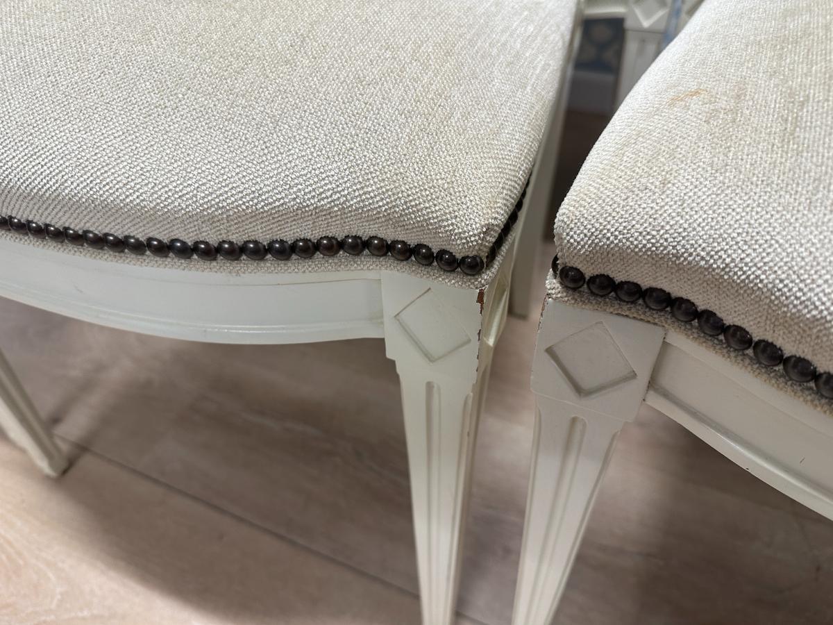 Hickory Chair Amsterdam Dining Side Chairs, Set of 8