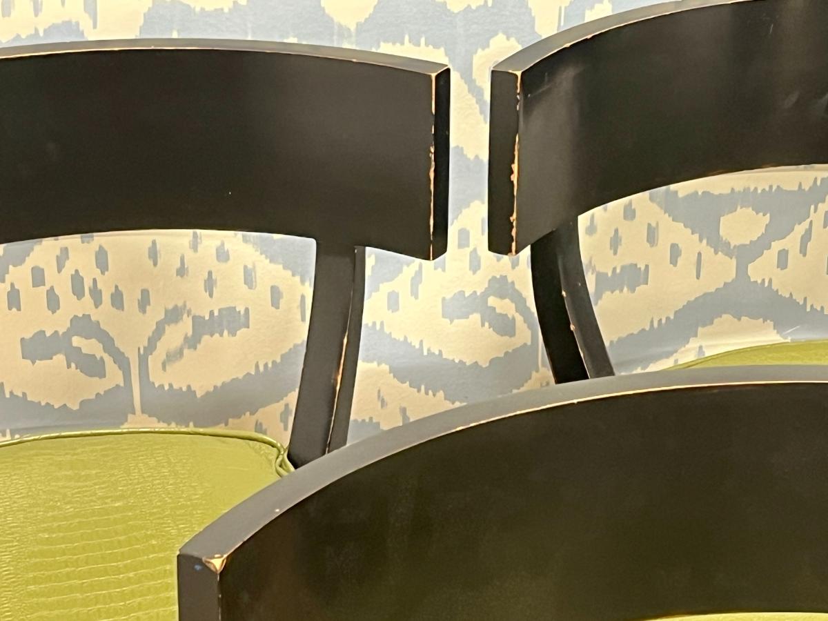Lillian August Klismos Dining Chairs, Set of 5
