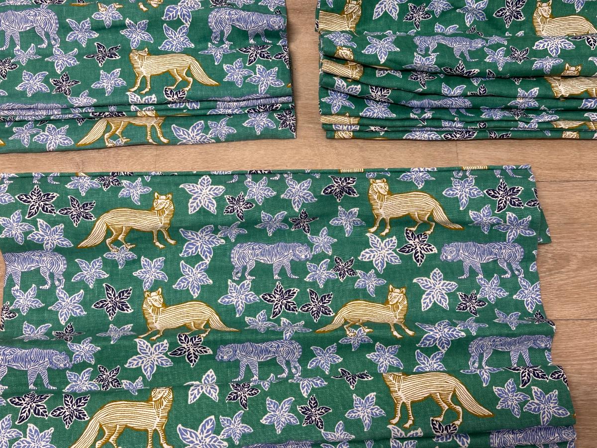 Lulu DK Safari Roman Shades, Set of 3