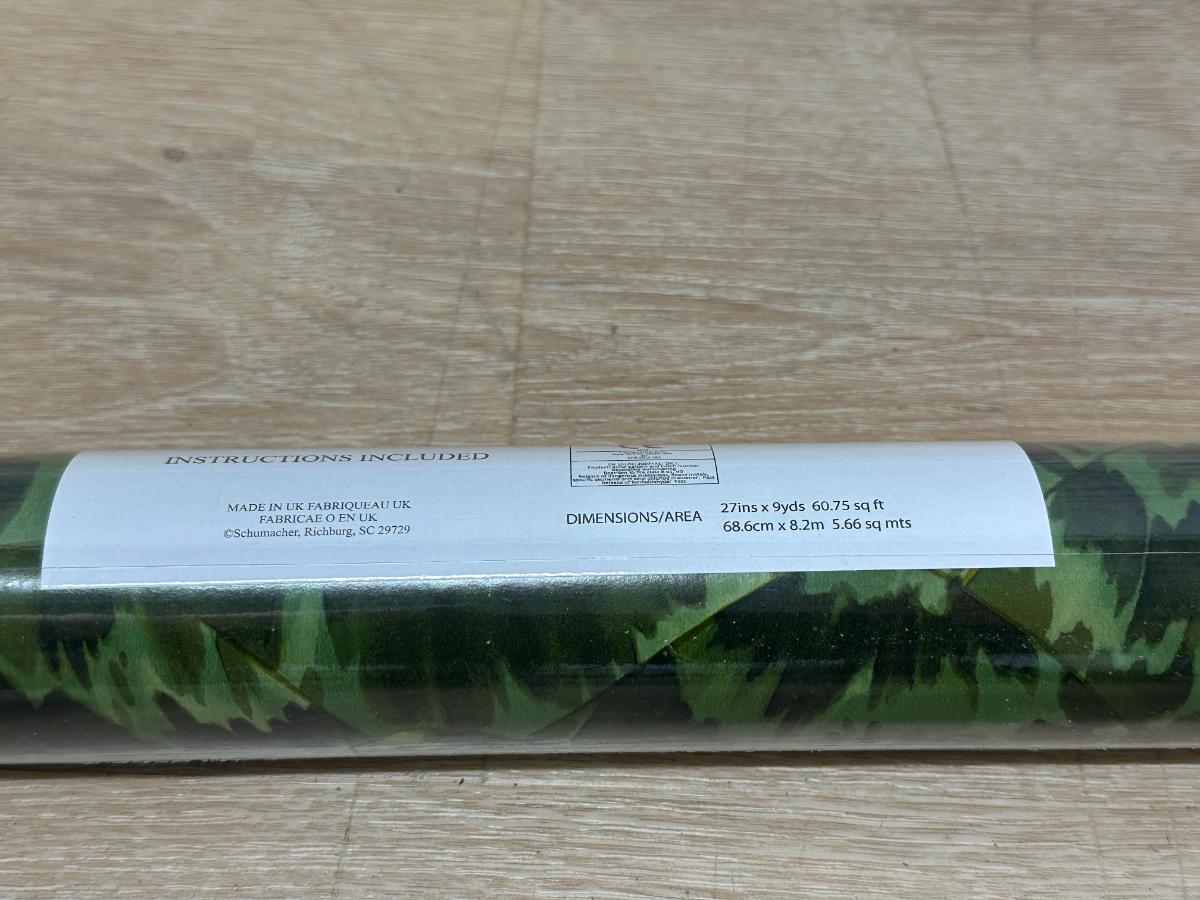 Schumacher Tortoise Amazon Wallpaper, Single Roll