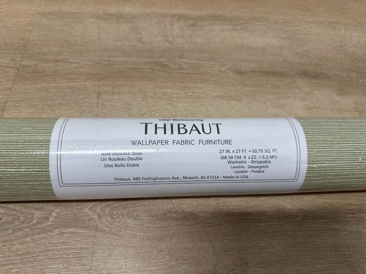 Thibaut T303 Kendari Grass Robins Egg Wallpaper Double Roll