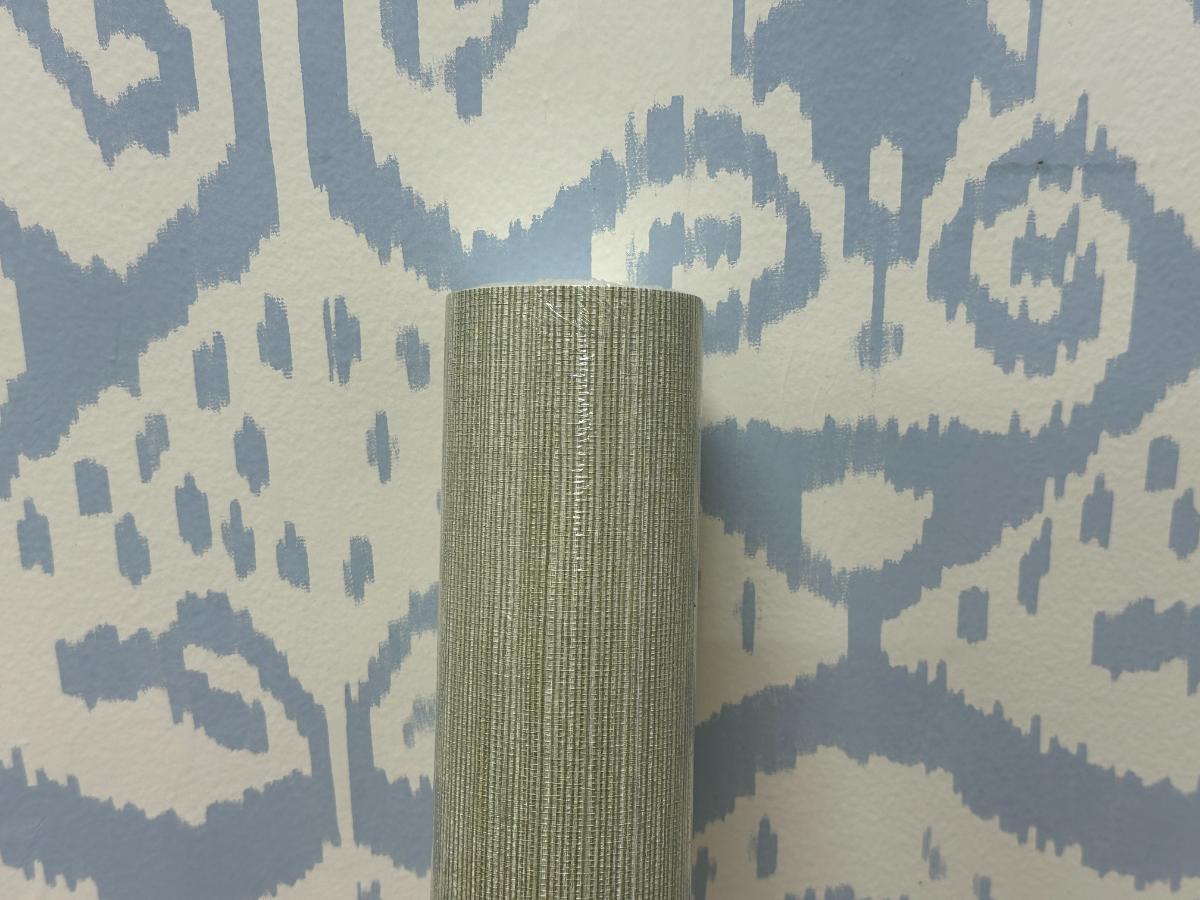 Thibaut T303 Kendari Grass Robins Egg Wallpaper Double Roll